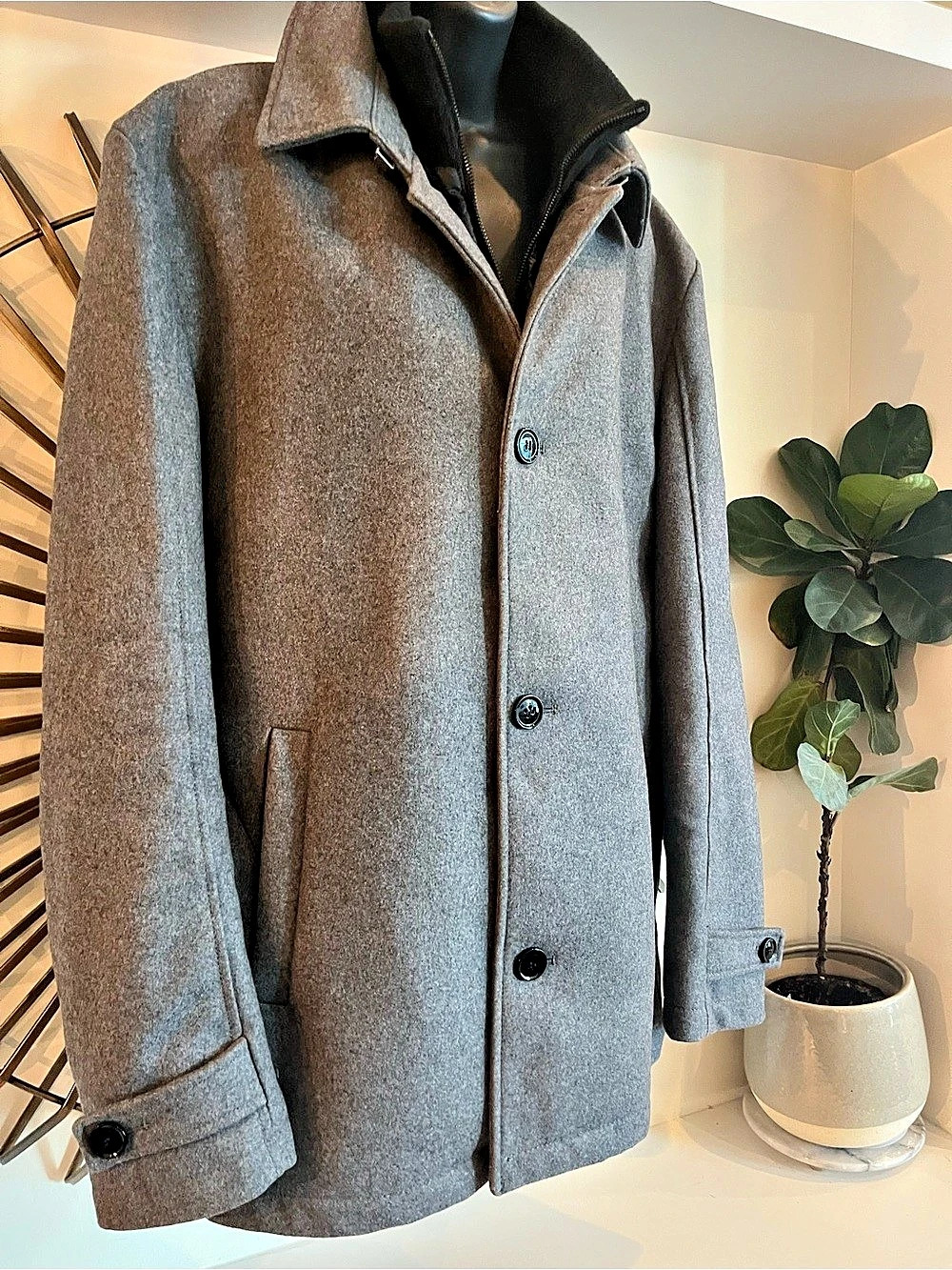 Strellson Men's Gray Coat Like New